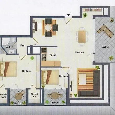 Penthouse With Pool Appartement *